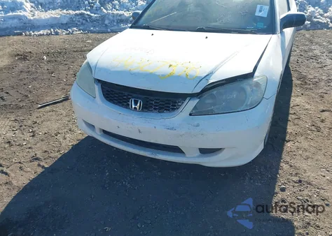 2005 Honda Civic Lx z USA, uszkodzony, nr VIN 1HGEM22545L073152